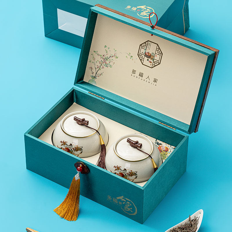 茶叶礼盒装空盒储存罐普洱茶白茶红茶包装盒空礼盒铁观音礼盒空盒