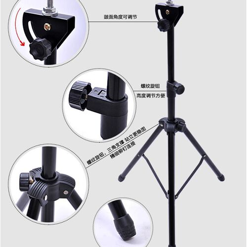 WOSHION 架子鼓练习哑鼓 8寸哑鼓垫 鼓垫套装 哑鼓板颜色可选