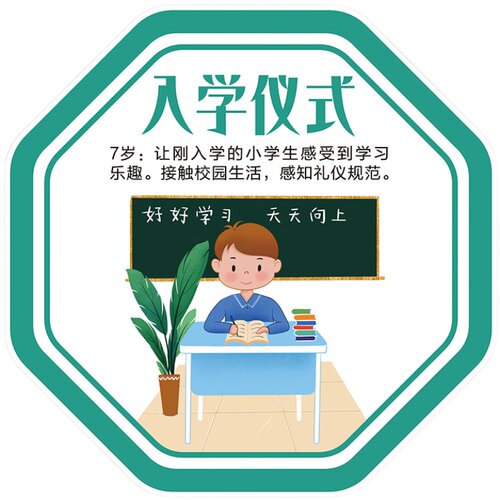 幼儿园文明礼仪主题文化墙环创八礼四仪高端立体墙贴教室楼道布置