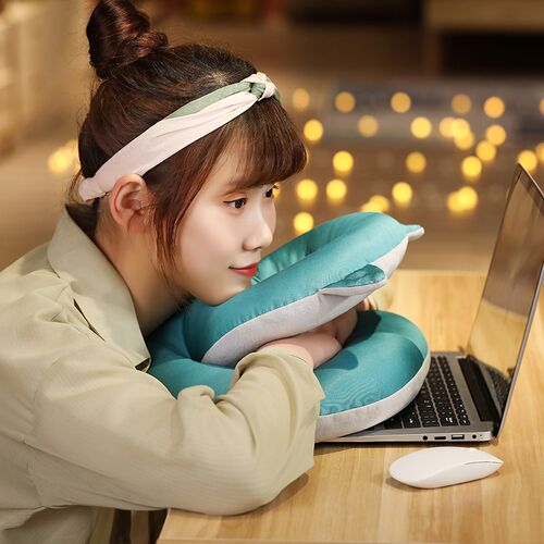 午睡枕趴睡枕小学生儿童学校教室专用午休枕头办公室桌上睡觉抱枕