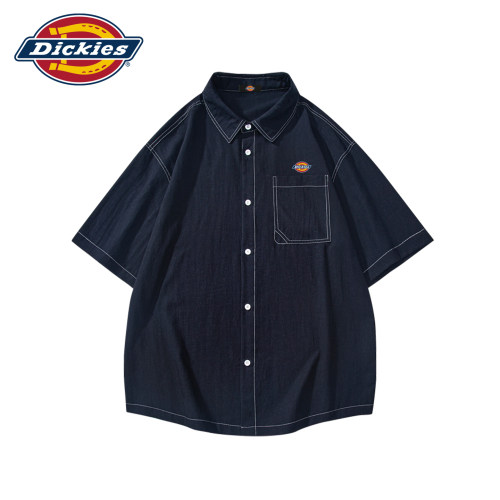 Dickies工装风明线设计短袖衬衫