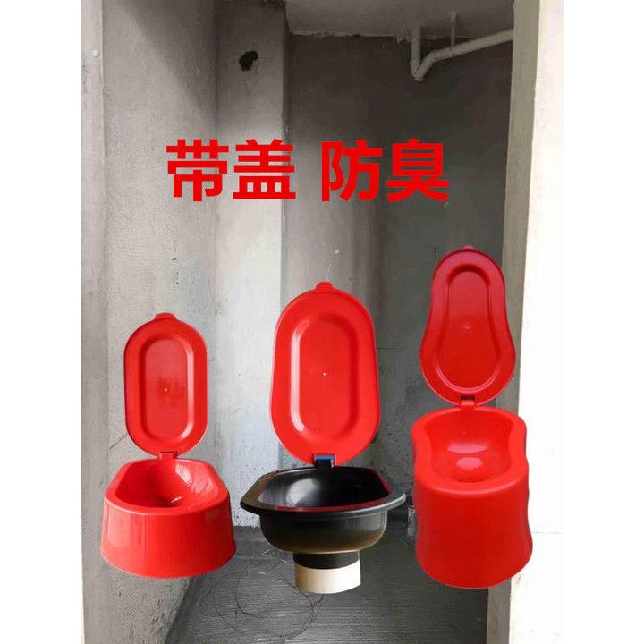 临时简易小便池装修方便马桶施工厕所坐便器蹲便器工地蹲坑一次性