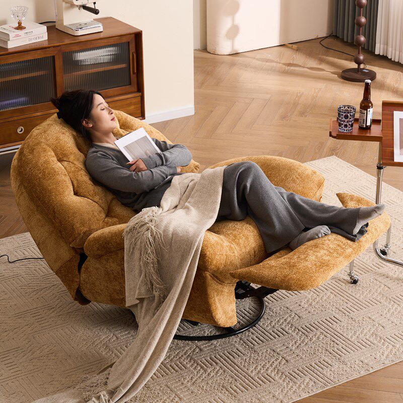 单人沙发摇摇椅家用阳台休闲电动懒人沙发可躺可睡多功能按摩躺椅