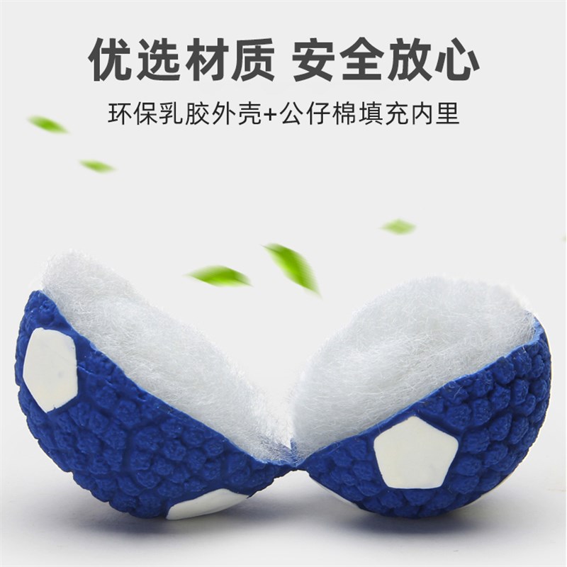 狗狗玩具耐咬大中小型犬磨牙泰迪金毛法斗幼狗发声球宠物用品弹性