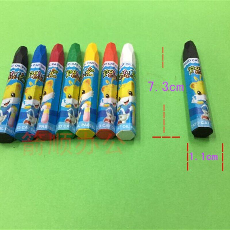 木材记号蜡笔石材纸箱泡沫箱防水专用笔轮胎白色大字笔彩色油画棒