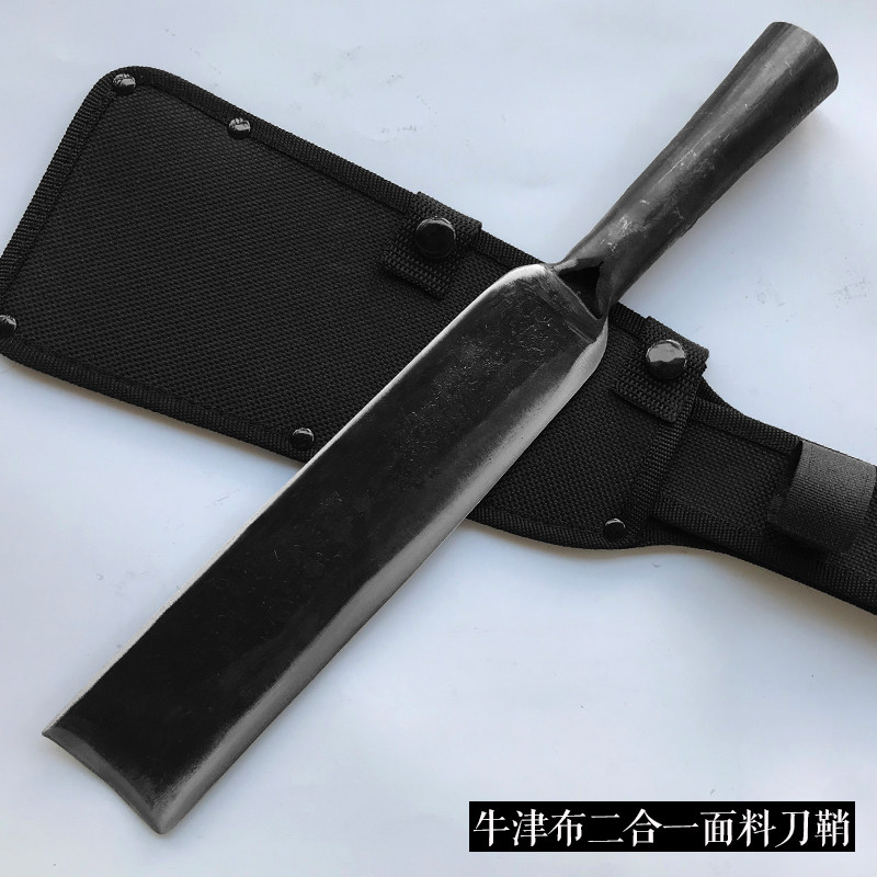 柴刀多功能挖洞铲子铁锹手工锻打野营户外劈砍树开路挖土打洞农用