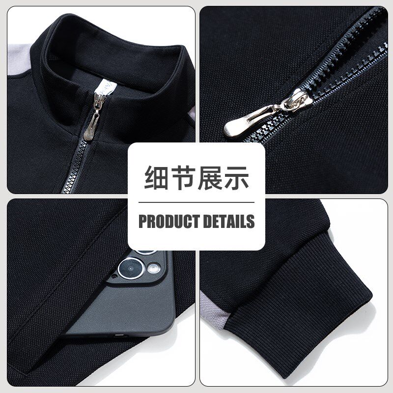 加绒服务员工作服长袖餐饮卫衣快餐西餐饭店火锅奶茶定制秋冬装女