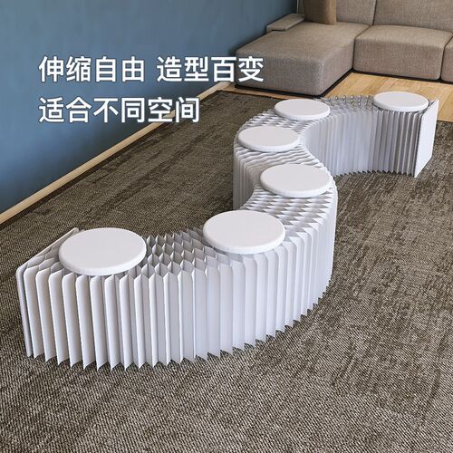 十八玲珑多功能折叠长凳床尾凳子沙发凳换鞋凳矮凳家用入户伸缩凳