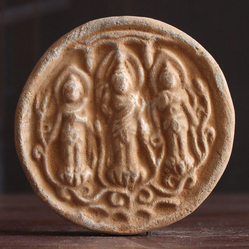 仿古砖雕佛像陶器壁画汉砖古砖艺术品中式家居建筑装饰品供奉佛砖