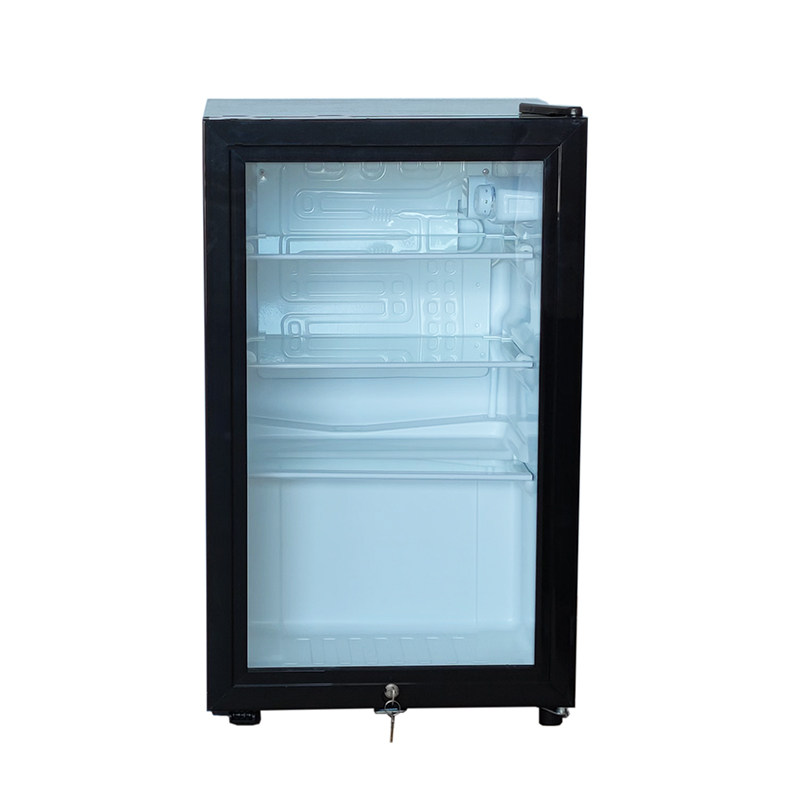 优聪62L压缩机学校幼儿园食品留样柜药品疫苗试剂冷藏冰箱带双锁