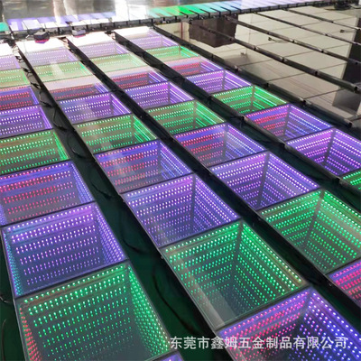 LED七彩互动感应地砖灯