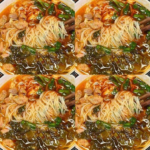 【买一箱送一箱】云南过桥米线大桶装速食免煮夜宵零食一整箱批发