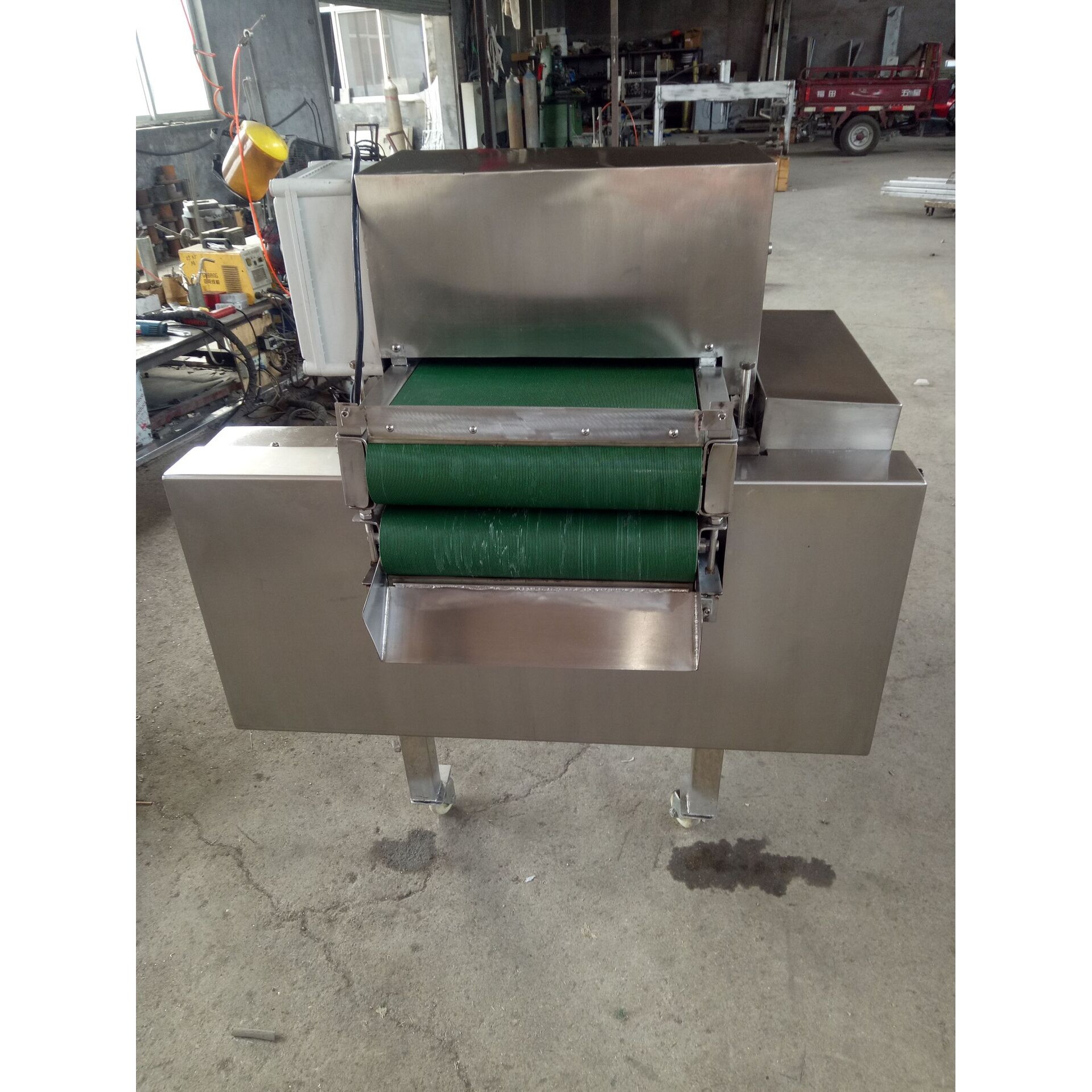 脱酸牛肉开片机 内蒙古鲜牛肉切片机 厚度可调节的