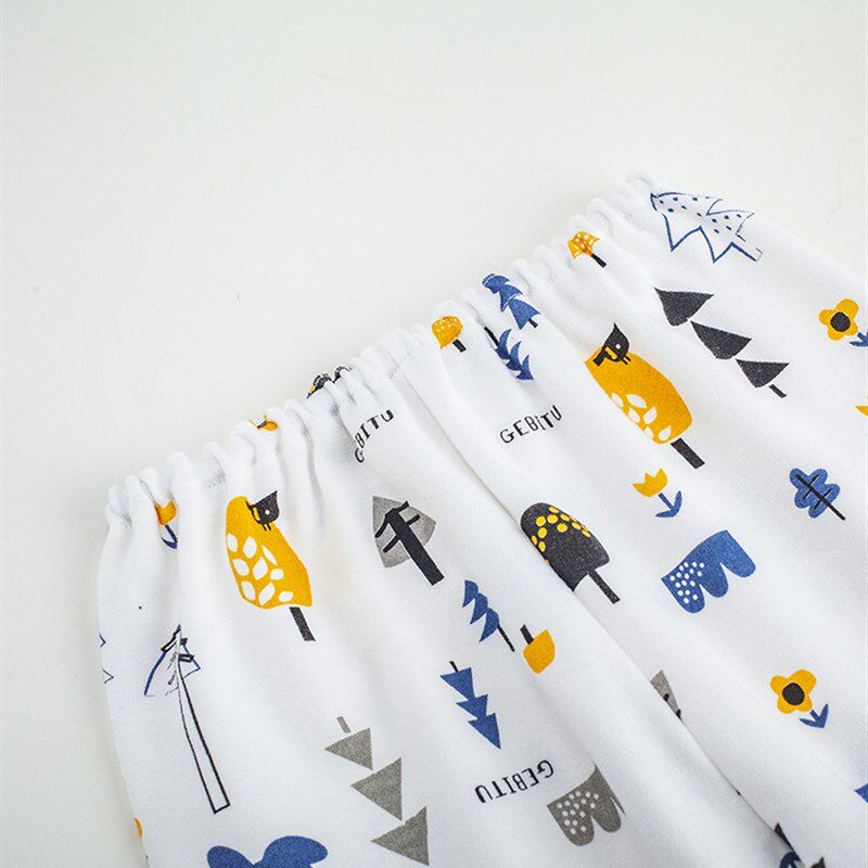 哥比兔儿童打底衣春季套装宝宝全棉保暖内衣男童衣服女童睡衣