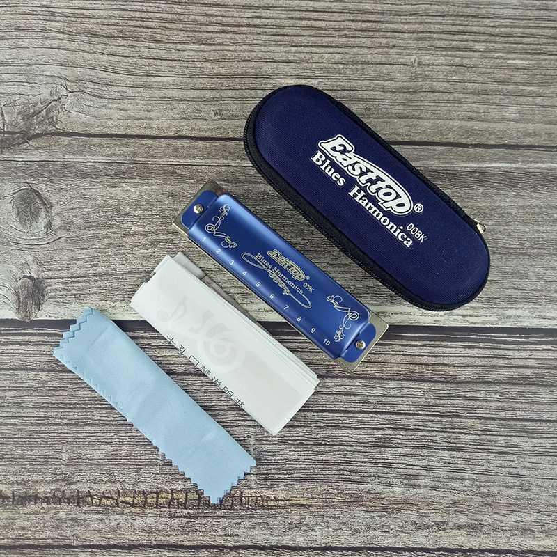 东方鼎T008K十孔蓝调布鲁斯磨刀石