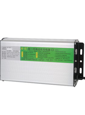 电动四轮汽车干电池48V/60V72V71/100AH三轮车自动断电智能充电器