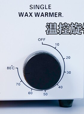 多功能可温控单双炉融蜡机恒温蜜蜡蜡豆加热器美容院蜡疗机