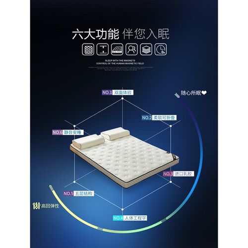席梦思床垫一1.2二五5八1.5乘以1.9m1.8乘2x2 2两8家用褥子1米9九