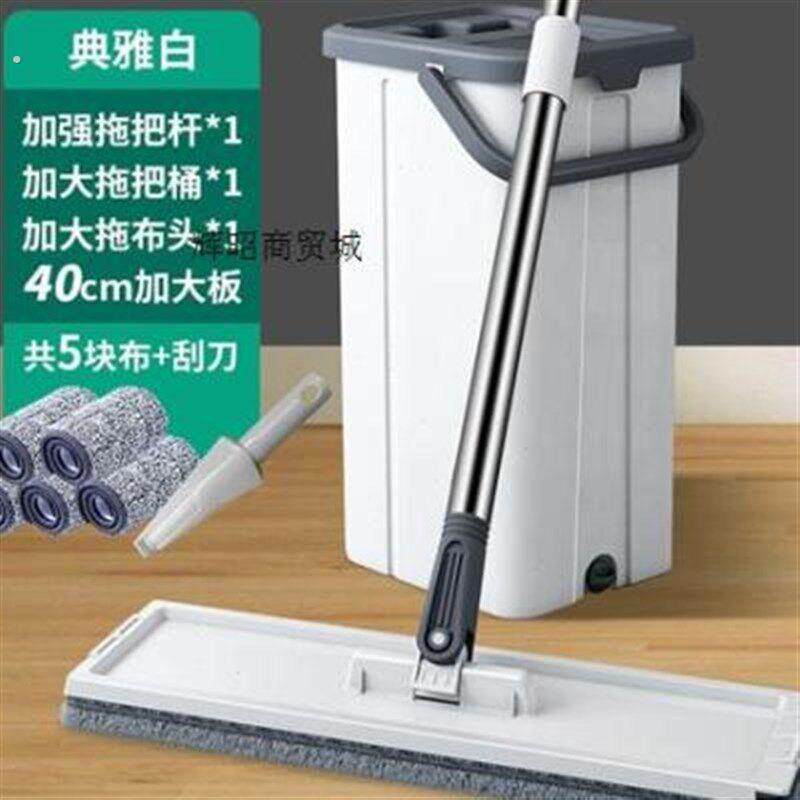 新款无水印拖把擦瓷砖不留水垢无水痕拖布家用地砖吸水客厅木