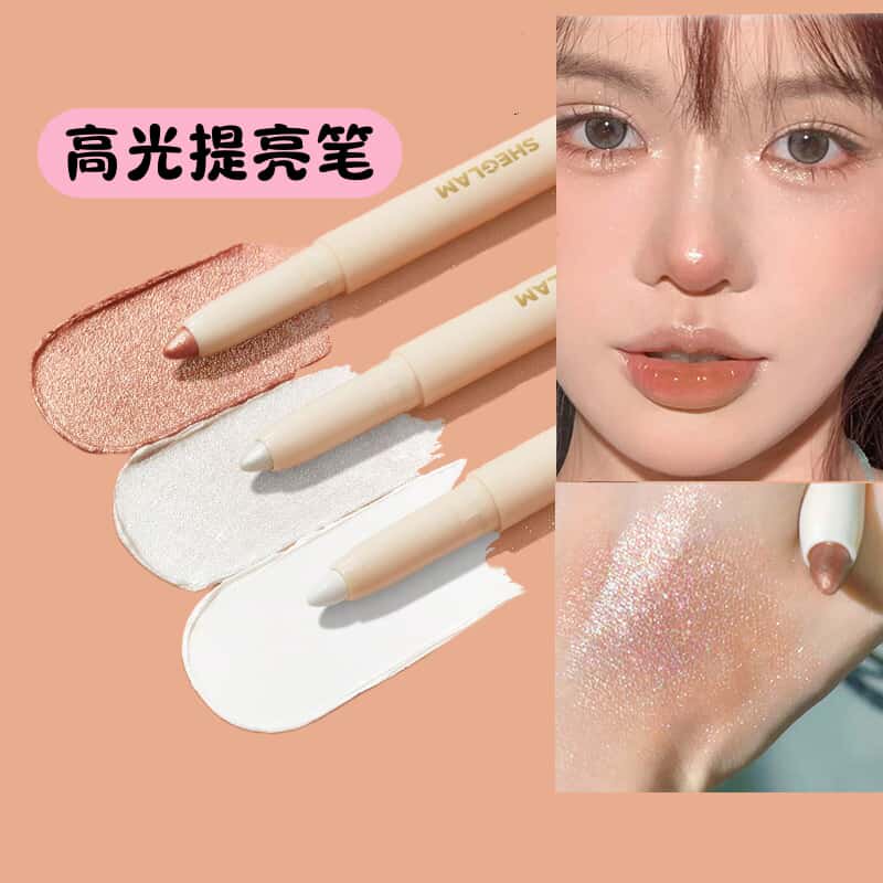 现货Sheglam新品高光提亮笔眼线胶笔精细提亮卧蚕眼头立体显色图片