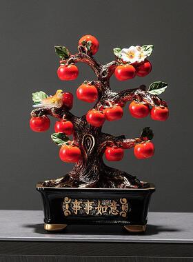 新中式黑色高档家居摆饰 中老年人喜爱的款式送礼赠人高颜值礼品
