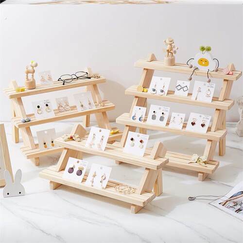 幼儿园美工区作品展示架桌面置物架创意环创小班中大班照片网格架