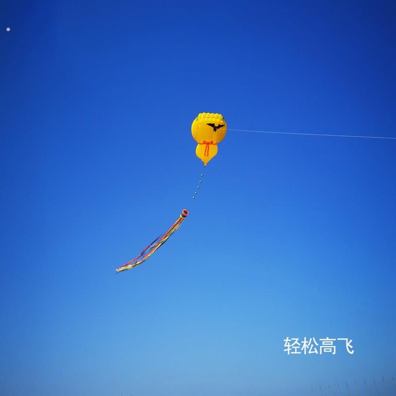 2024新款潍坊风筝大人福禄高升软体无骨立体大型微风易飞