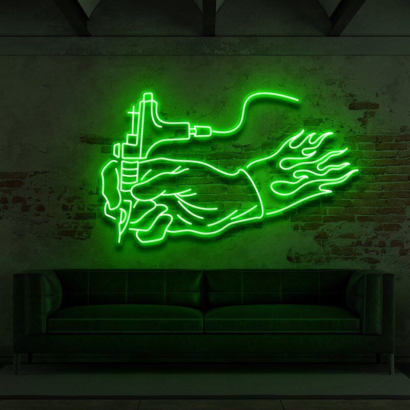 LED TATTOO NEON 纹身刺青霓虹灯牌店铺招牌发光字广告牌