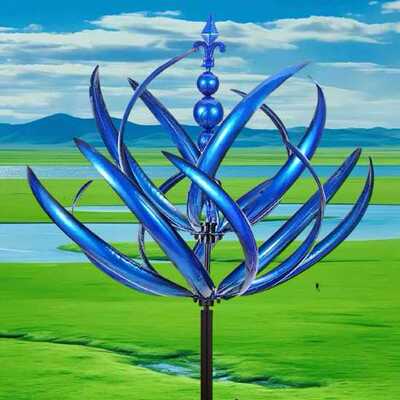 Harlow Wind Spinner Rotator 哈洛风旋转器铁艺风车园 艺地
