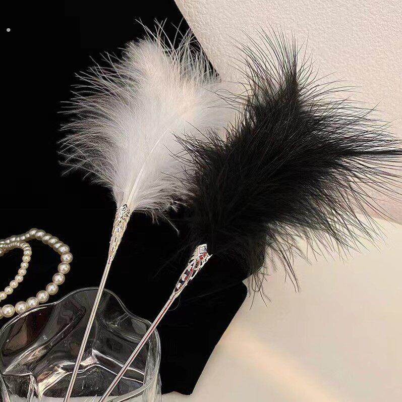 挠痒痒专用羽毛抚触神器男女朋友鸵鸟羽毛情调棒拍情侣好物挑逗玩