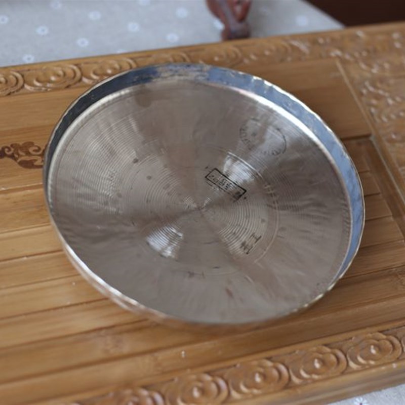 玄鹤锣鼓铜锣手锣小锣锣鼓镲22厘米手锣响铜送锣板戏曲表演乐器