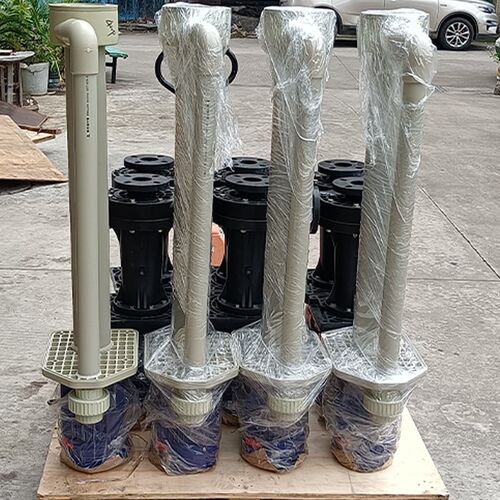长美一体加长液下泵立式化工脱硫喷淋塔耐酸碱可空转槽内泵废气塔
