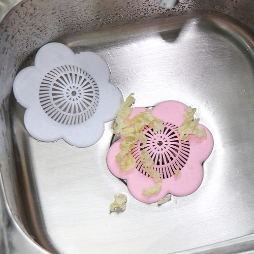 顶谷3只浴室头发过滤器厨房水池下水道过滤网厨房洗菜盘地漏盖子