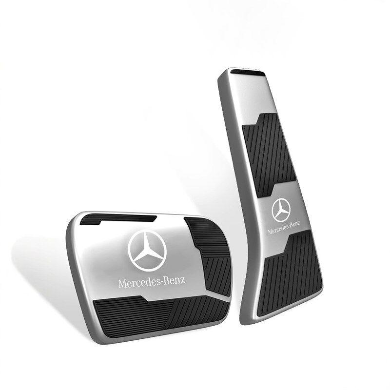 奔驰刹车油门防滑脚踏板E级E300L/GLC C260L/GLE/GLS/S级车内用品