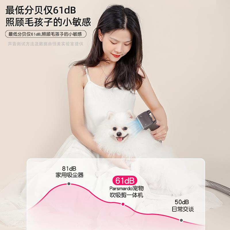 宠物多功能吹水机理毛器狗狗猫咪电动吹风吸毛梳剃毛电推剪剃脚毛