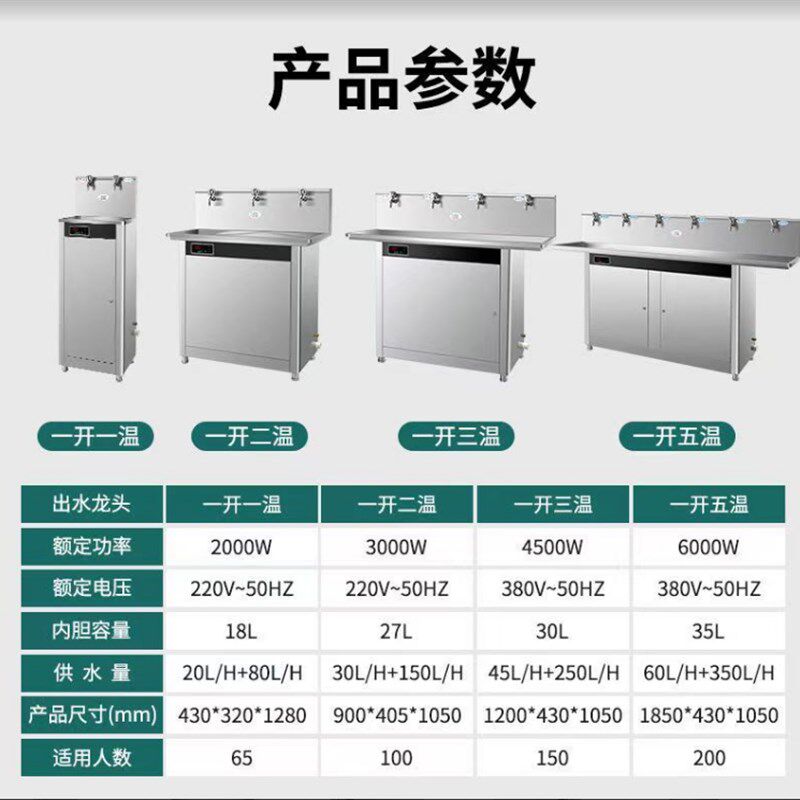不锈钢商用饮水机工厂学校恒温直饮水机医院幼儿园过滤净水开水器