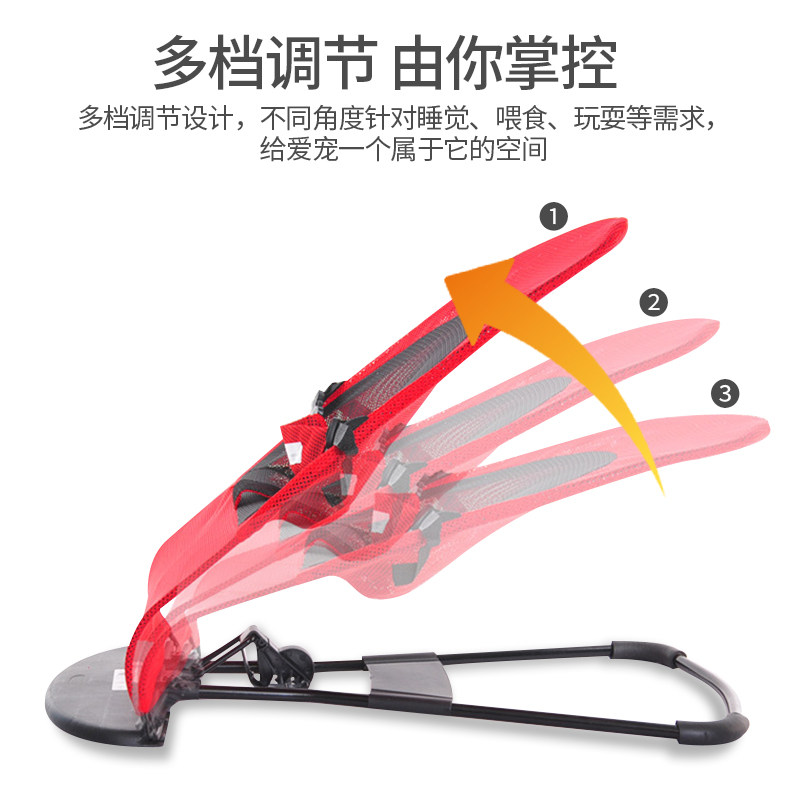 狗狗摇摇椅摇床法斗狗床专用摇篮小狗躺椅睡觉宠物弹簧床狗窝椅子