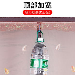 加密防蚊门帘磁性魔术贴隔断帘纱门纱窗夏季家用磁铁自吸蚊帐窗帘