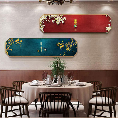 床头装饰画主卧室挂画温馨壁画沙发背景墙面新中式中国风客厅装饰