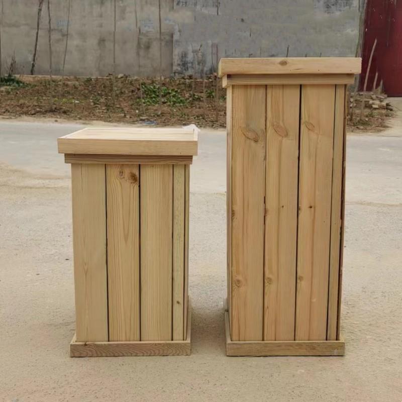 森系婚礼木桩路引摆件签到区木制方柱装饰婚庆木质罗马柱道具用品
