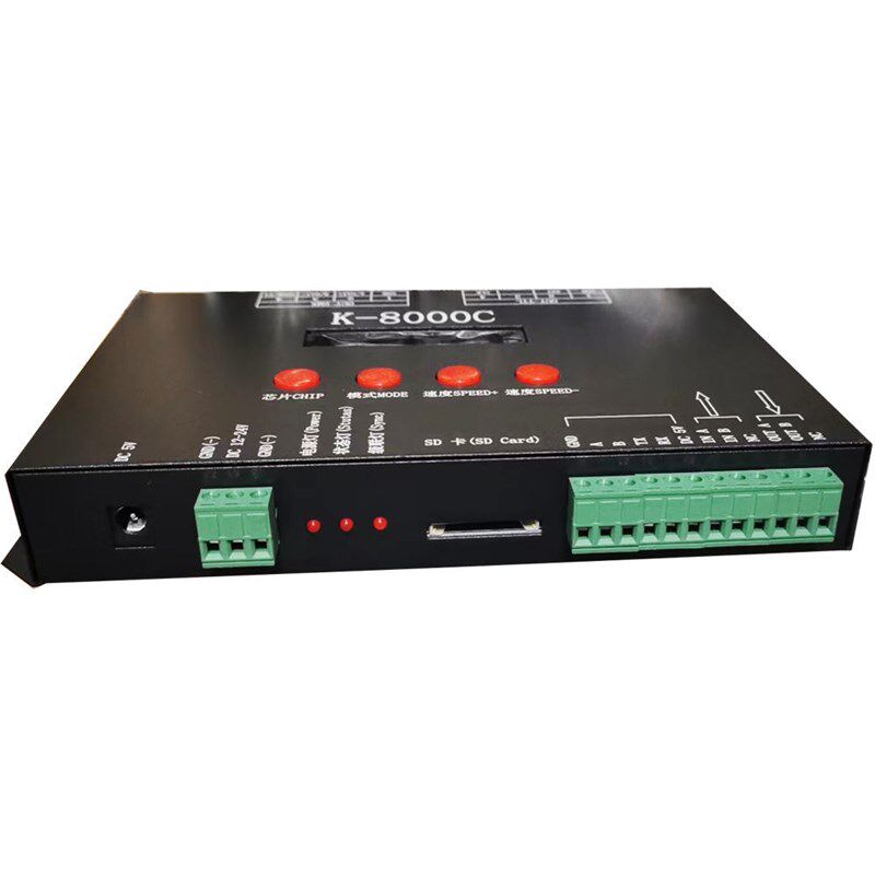 K-1000C幻彩IC灯带可编程控制器KTV酒吧健身房跑马灯光设计K-8000