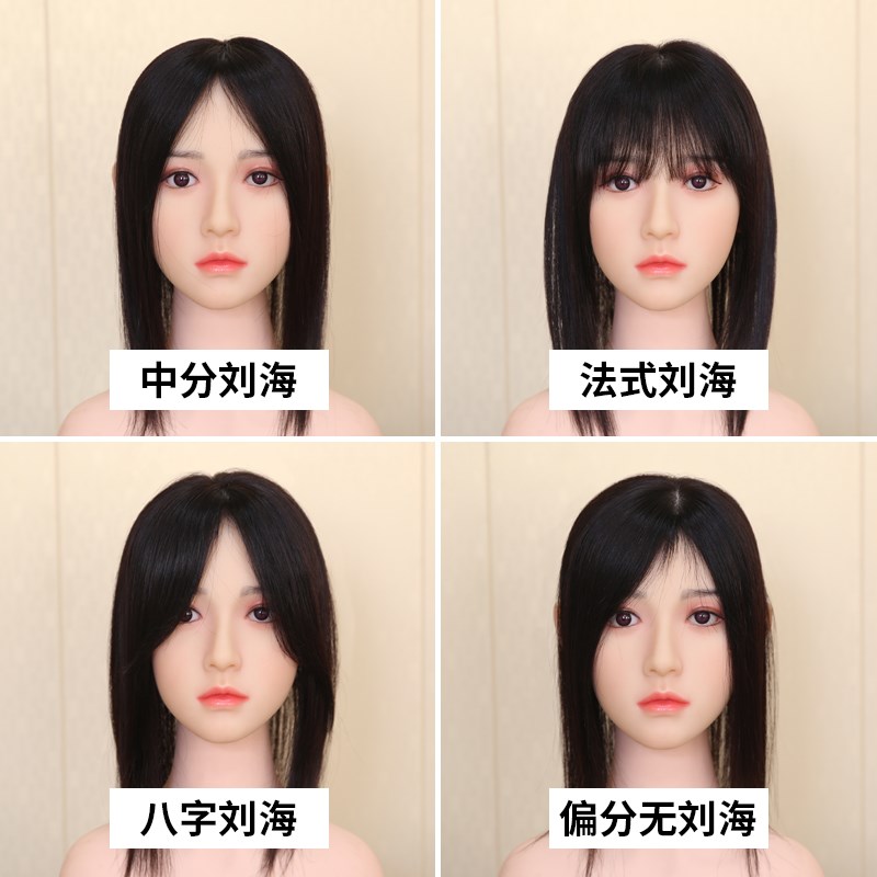 芊亿假发片女头顶增加发量遮白发全真发无痕假发双递针补自然透气