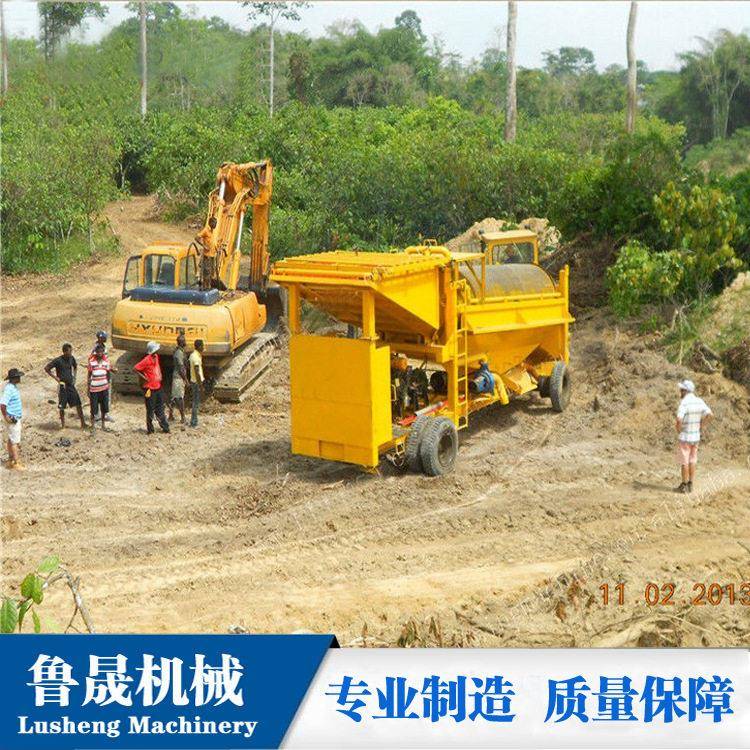 便携生线滚筒筛能式显著产升金的回收率，提SVP降低生产成本