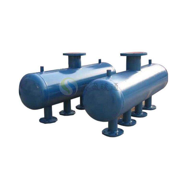 沙厂家集分水长地暖分水器锅炉分集器空水调机房碳钢集器995水器