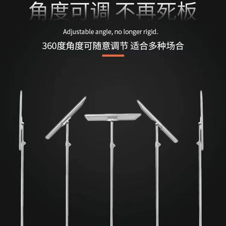 led超薄灯箱广告牌立式发光抽画落地式移动钢化玻璃海报展架商场