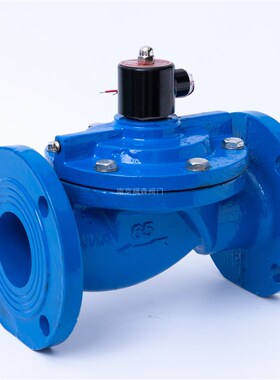 DF铸铁法兰24V220V常闭ZCS电磁阀喷淋先导式水阀防爆DN50 100 200