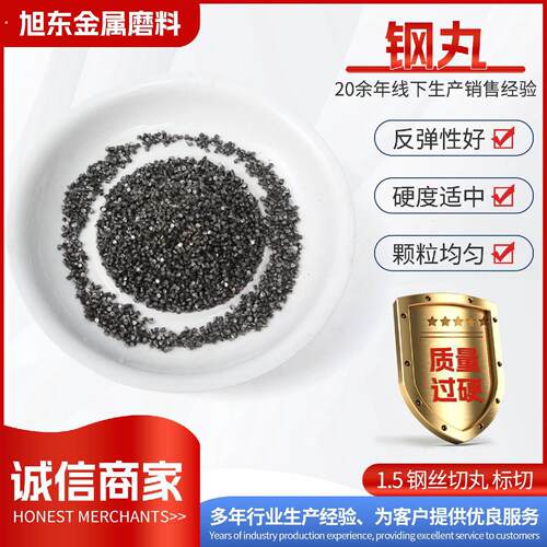 钢丝切丸切丸强化钢丸抛丸机钢砂钢结构耐磨打砂切口平整过筛