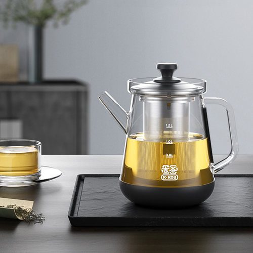吉谷专用泡茶壶玻璃耐高温茶水壶茶水分离飘逸杯过滤冲茶器