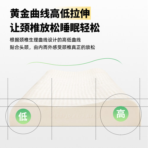 泰国乳胶双人长枕头橡胶加长款一体情侣枕1.2m1.5米1.8床护颈椎枕