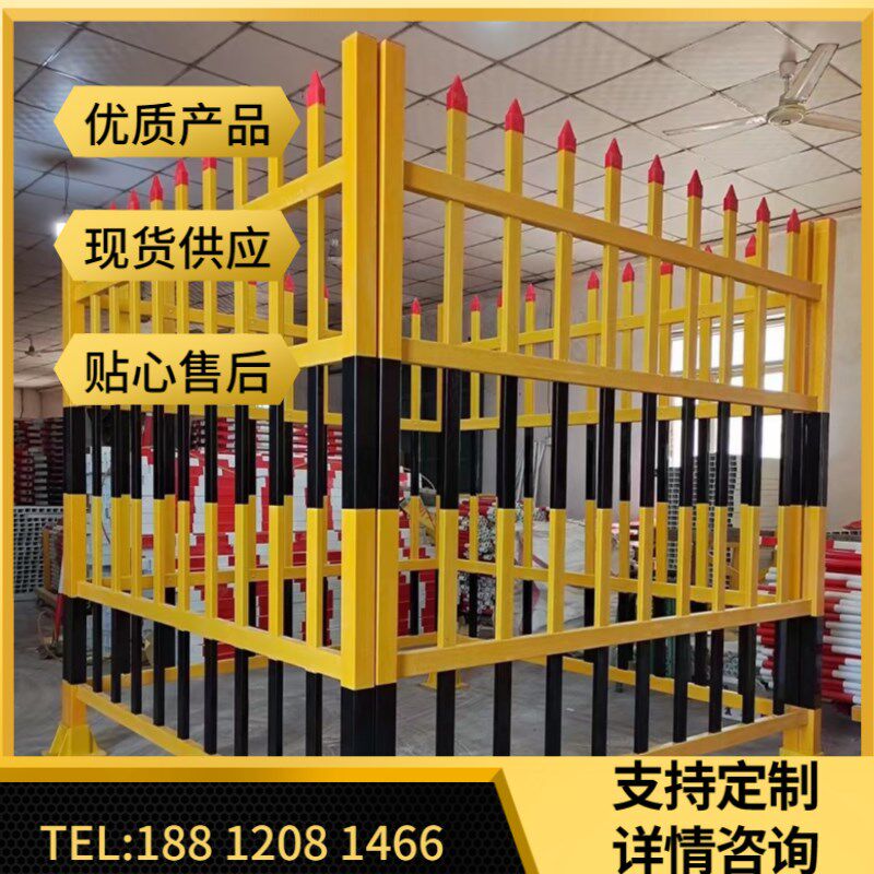 玻璃钢围栏变压器护栏电力防护栏杆变电站绝缘箱变围挡安全栅栏